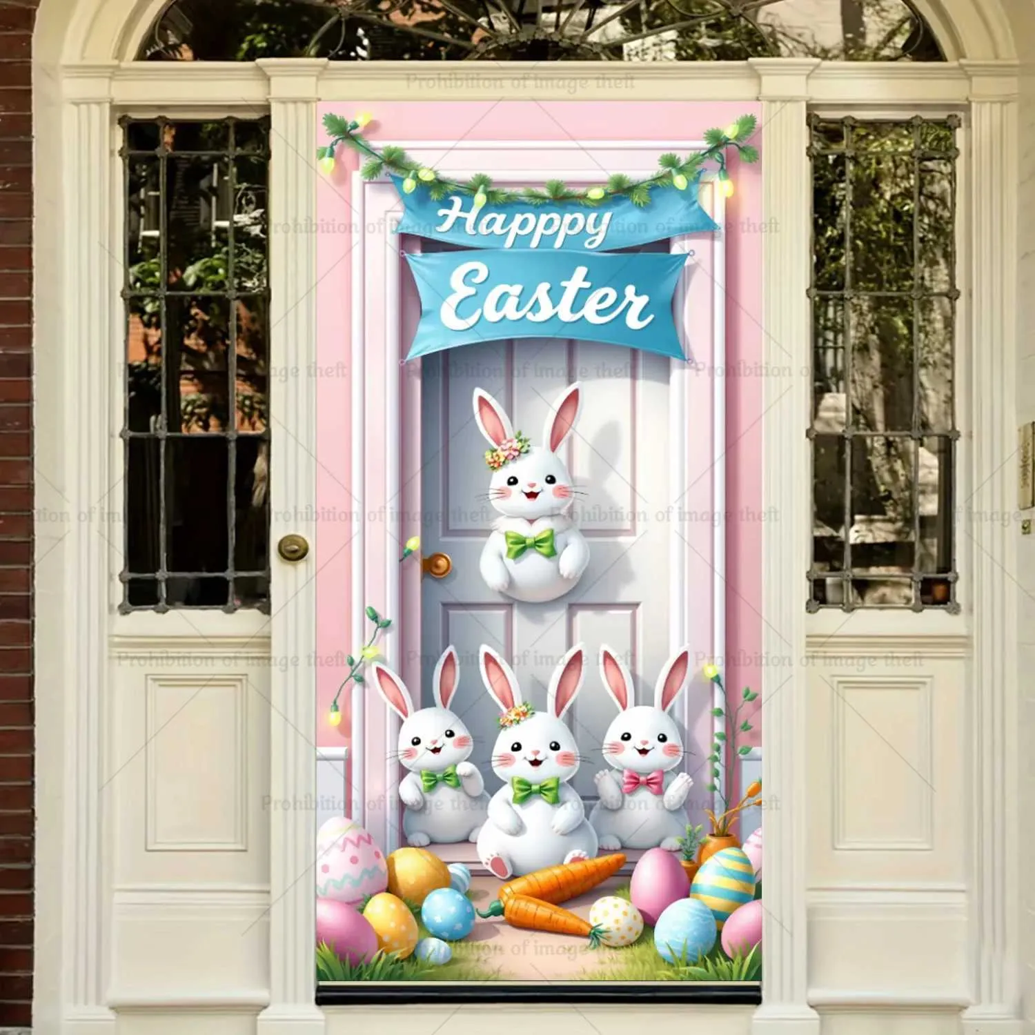 Happy Easter Achtergrond van de Dag | Gratis Vector