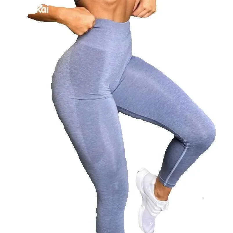Leggings Scrunch Butt: Pantalon De Yoga À Taille Haute Avec Effet