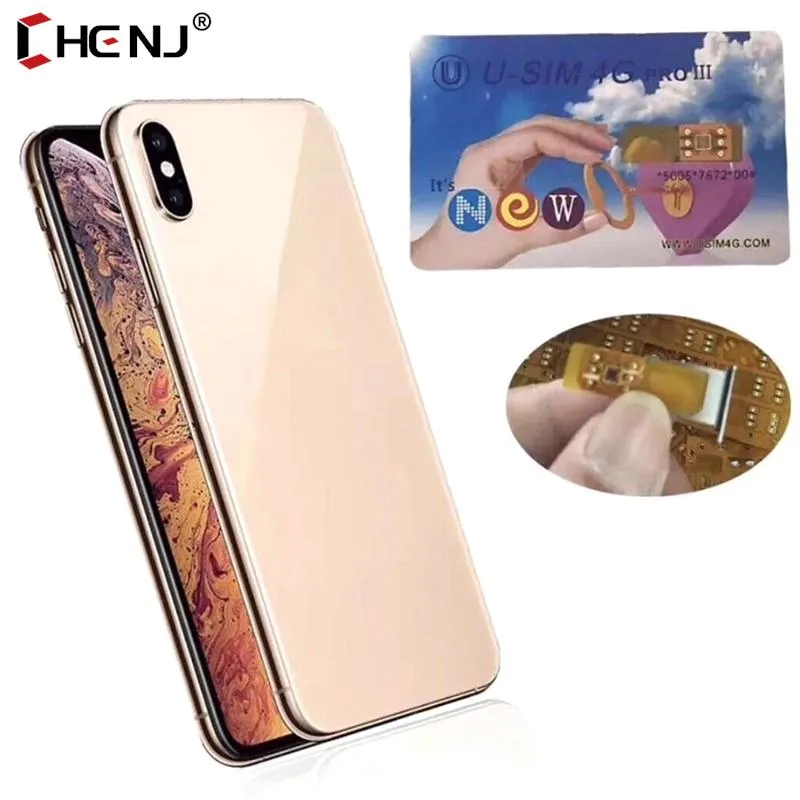4GPro Unlock SIM Card for iPhone - Universal iOS Unlock Chip