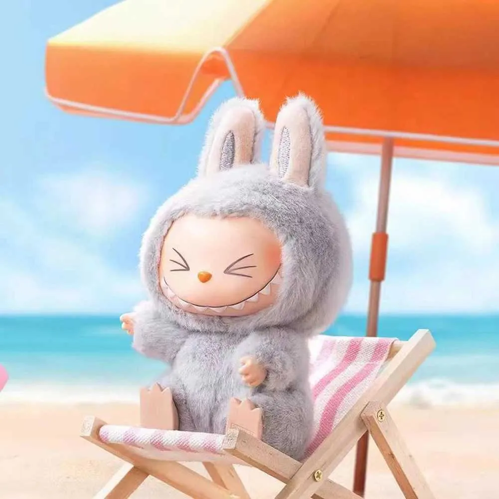 Labubu Have A Seat Series Figure - Cute Anime Monster PVC