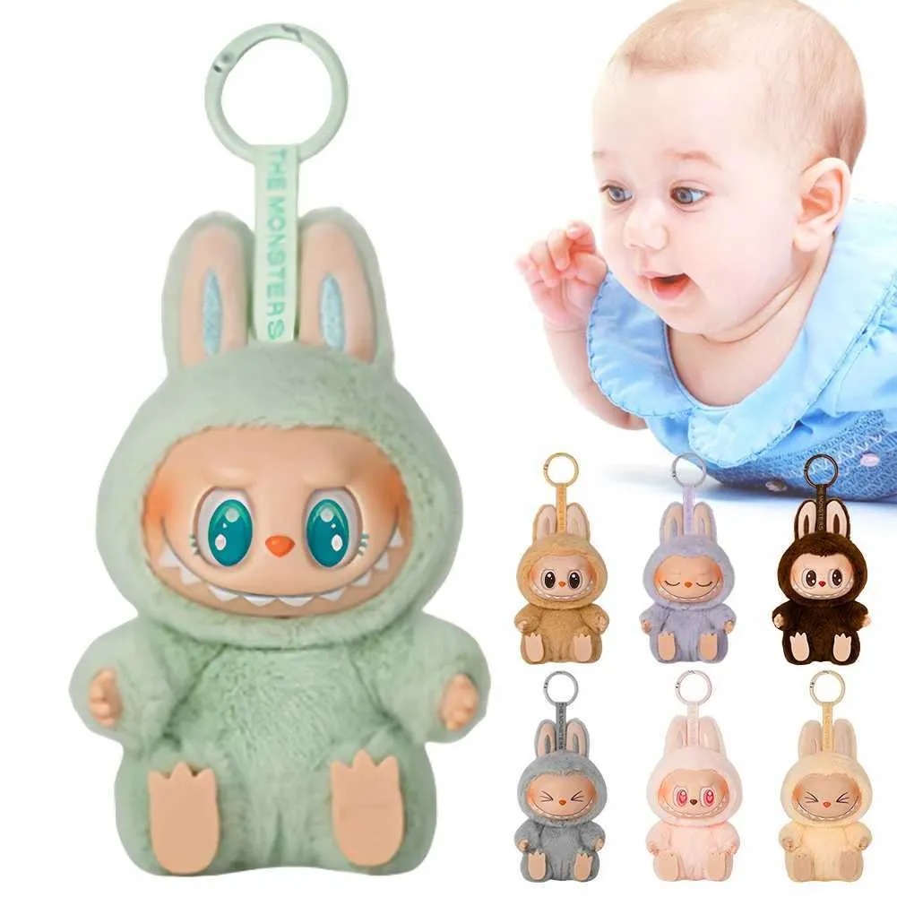 DHgate.com:Kawaii Labubu Sit-Down Party Vinyl Doll Keychain