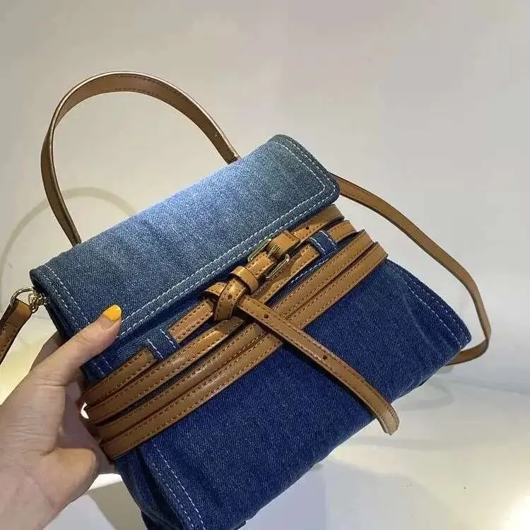 Dames schoudertas retro canvas tas in cowboy stijl_voghion.com