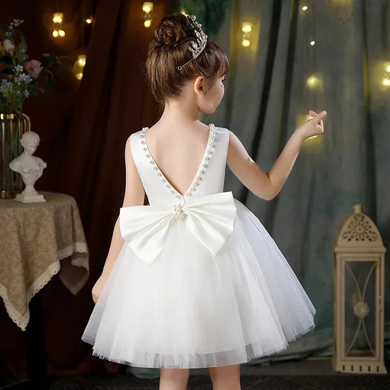 Childrens Princess Dress For 2 10 Year Old Girls Sheer Bow Wedding &  Performance Costume Host Dress For Piano Recital Kids Formal Party Outfit  250107CJ From Huan08, $9.53 | DHgate.Com