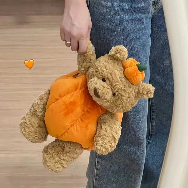 Jellys Cat Barcelona Pumpkin Bear Backpack Wave Hair... From  display picture 1