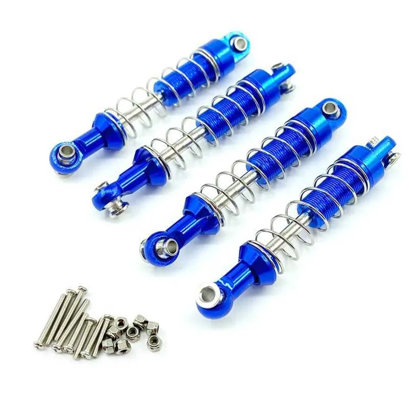 Rcniso Amortisseurs en Alliage D'aluminium, Amortisseur à Ressort Durable pour Voiture MN 1/12 D90 RC, Facile à Installer, 4 Pièces/ensemble (Rouge Rcniso Amortisseurs en Alliage D'aluminium, Amortisseur à Ressort Durable pour Voiture MN 1/12 D90 RC, Facile à Installer, 4 Pièces/ensemble (Rouge
