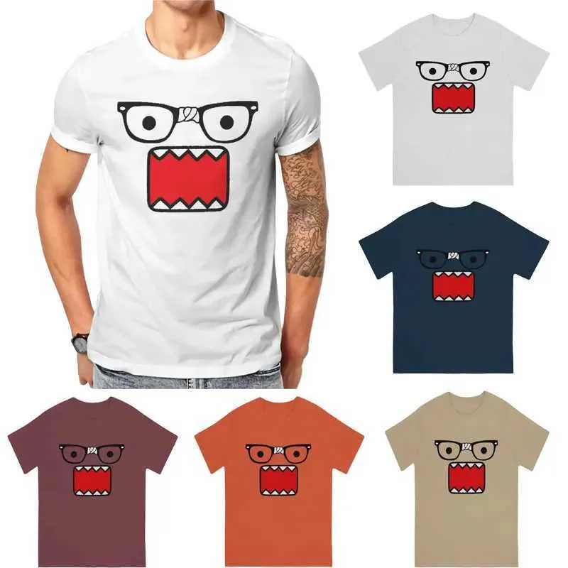 Save Big on Bulk Domo Kun T Shirt Domo Kun Graphic Tee: Fun Printed Short  Sleeve T Shirt For Casual Wear, Matching Couple Tops Best Deals on DHgate