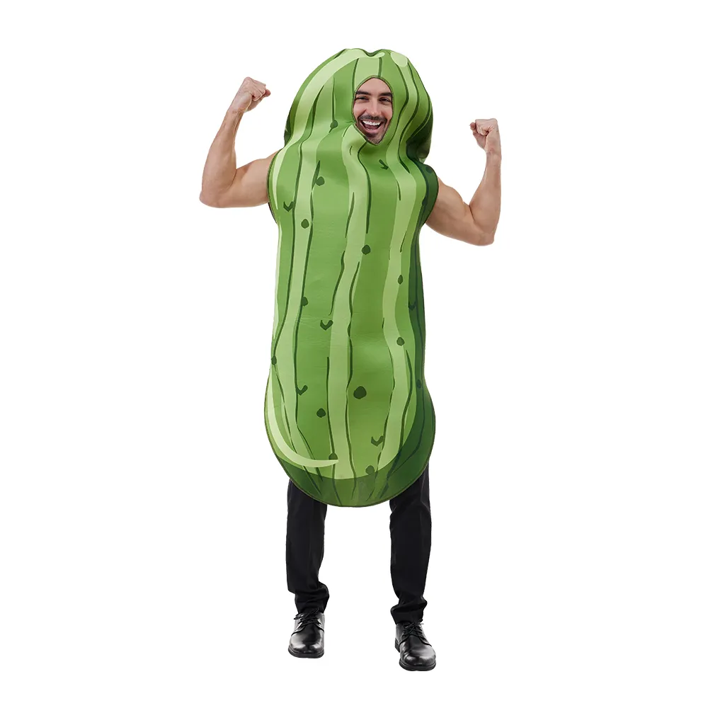 Funny Green Cucumbers Vegetable Halloween Pickle... From  Uledemode_official, $17.69 | DHgate.Com