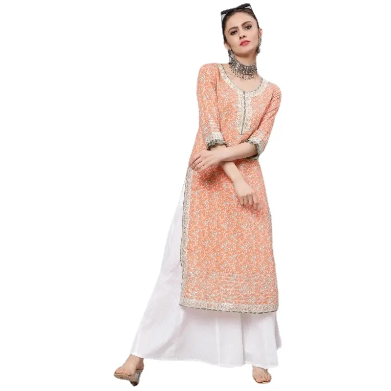 Summer Indian Dresses For Women Cotton Printed Ethnic Style Pakistani  Clothes Roupa Indiana Hindi Dress Thin Tops From Uledemode_official, $73.79  | DHgate.Com