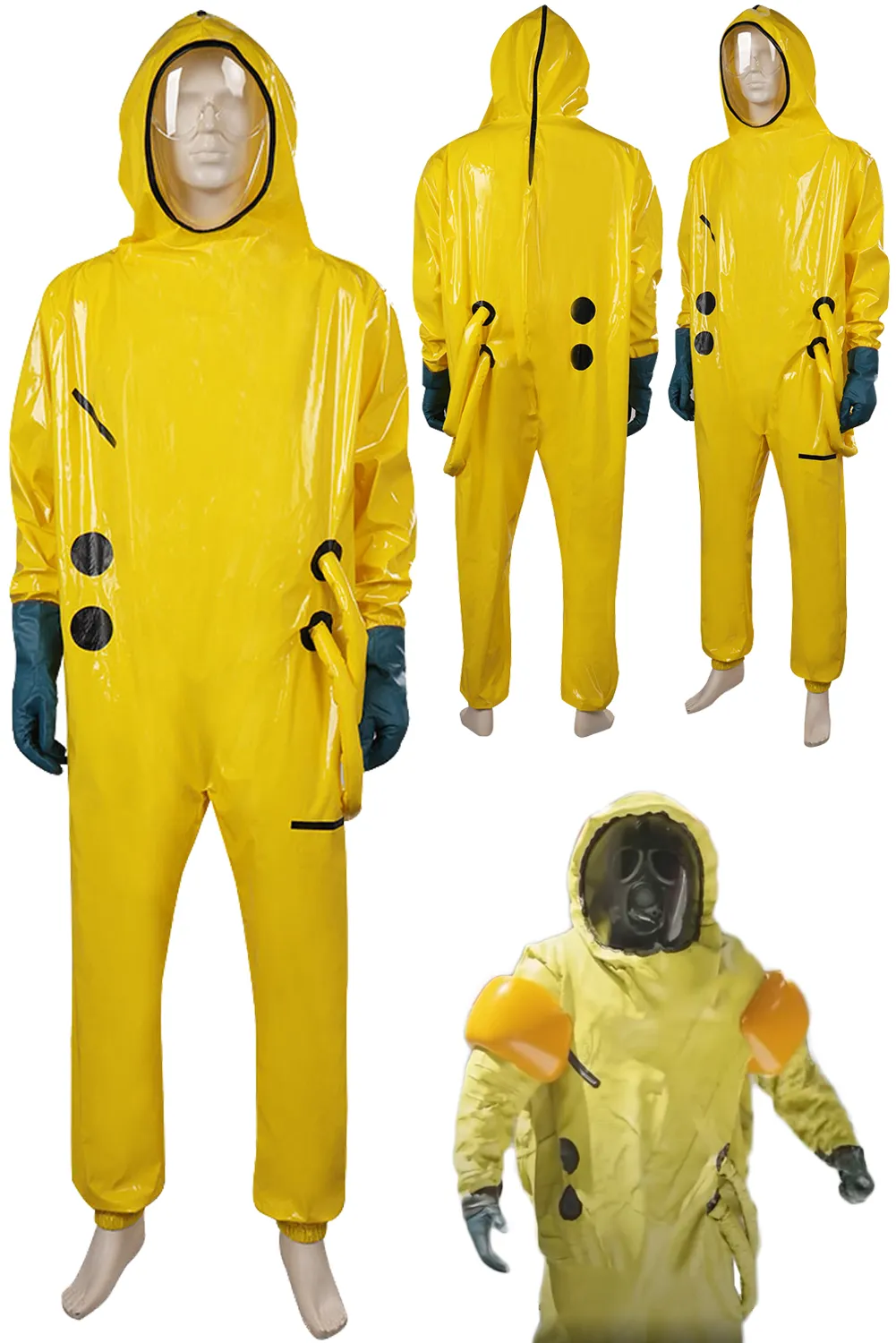 Short Film The Backrooms Mens Cosplay Costume Wanderer Role Play Outfit ...