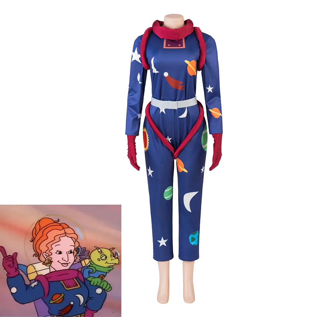 Save Big on Bulk Teacher Cosplay Magic School Bus Miss Frizzle Cosplay  Costume 3D Galaxy Space Bodysuit Jumpsuit For Women Halloween Teacher  Outfit | ..., image size:1024x1024