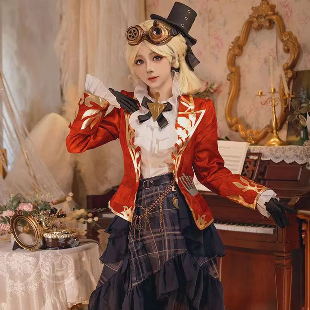 Tracy Reznik Mechanical Lockhart Radio Frequency Skin Tightening for Women and Girls - Game Identity V Uniform for Halloween Party