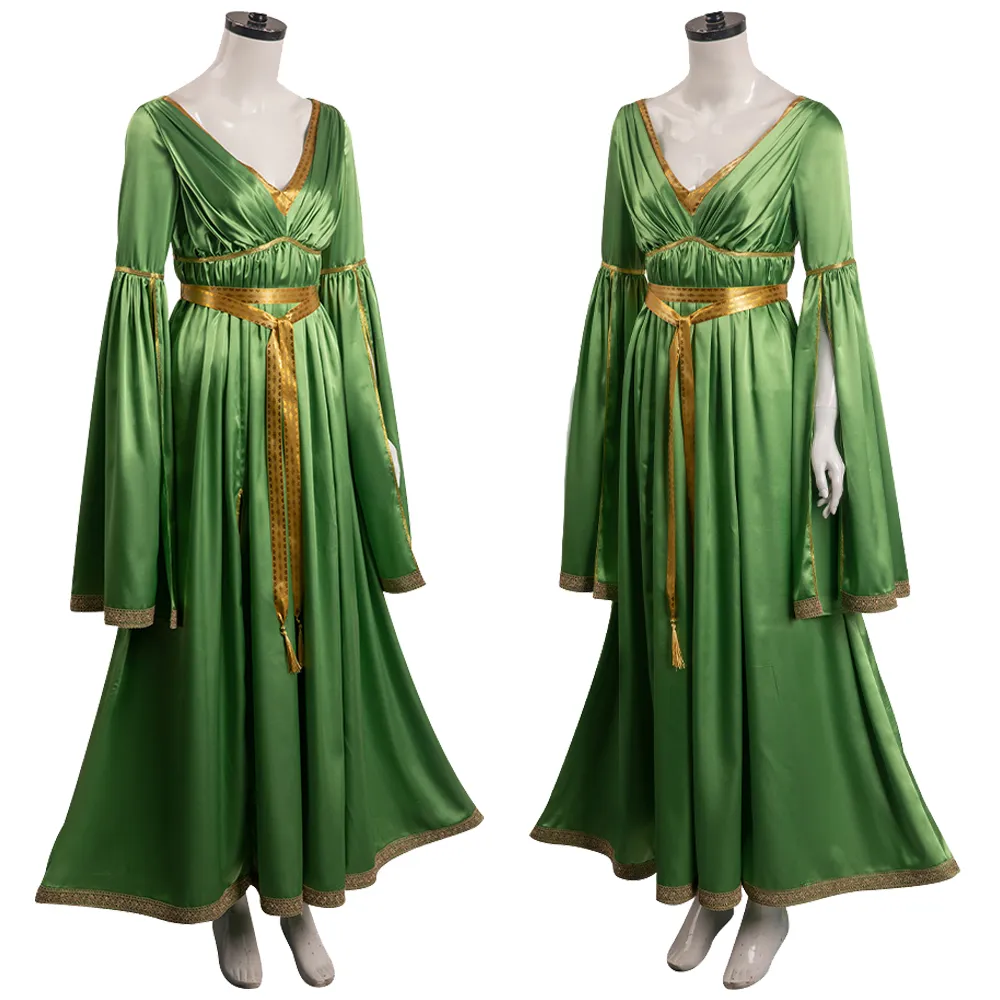 Green Leia Cosplay Dress Fantasy Wedding Costume For Women, Movie Space  Battle Princess Roleplay Outfit From Uledemode_official, $59.98 | DHgate.Com