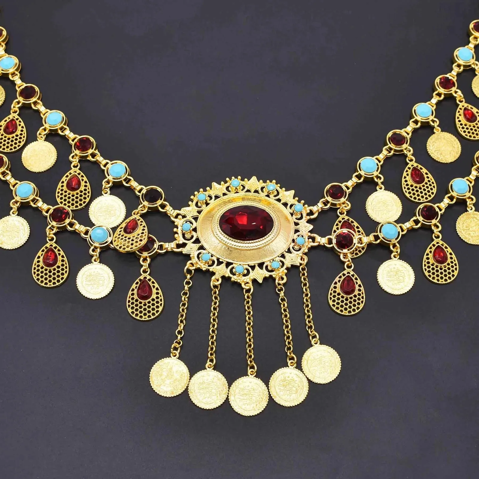 Belly Waist Chain Jewelry: Bohemian Style Metal Coin Belt 