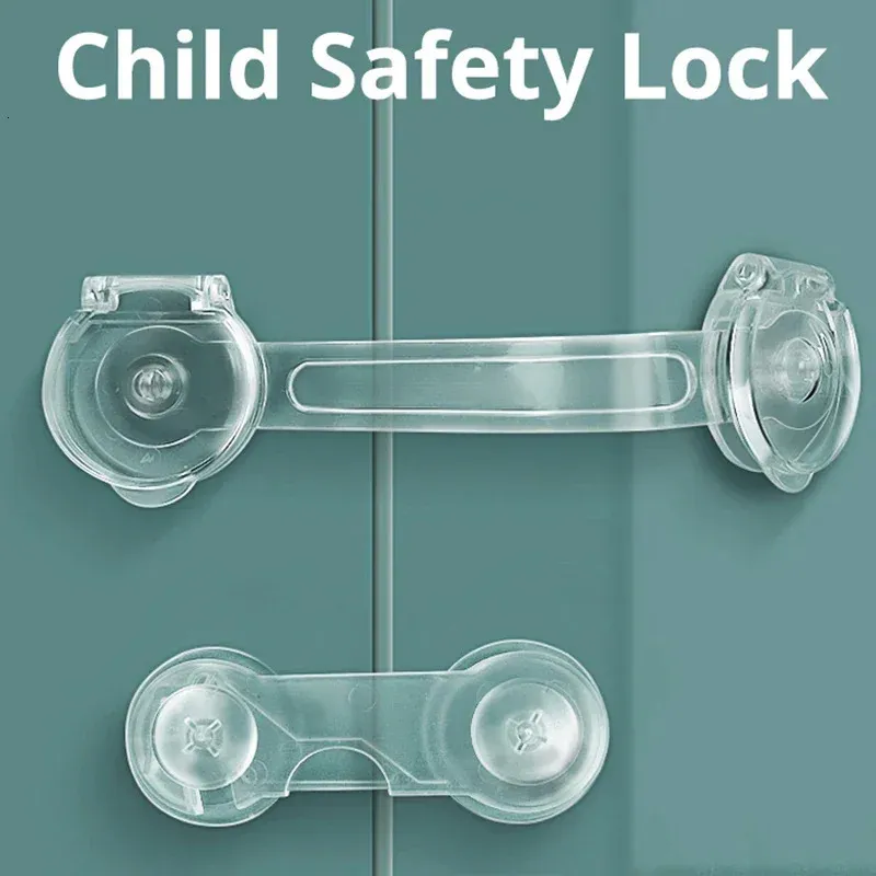 Children Lock Child Safety Plastic Lock For Cabinets, Drawers, And Drawer Doors ...