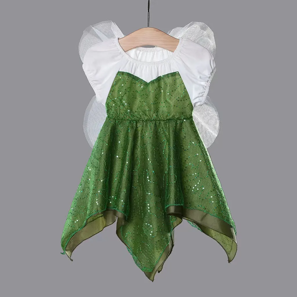 Flower Fairy Dress Set for Baby Girls with Patchwork Cotton Dress and Detachable Wings from Dhgate Others Apparel - price 65.05 Flower Fairy Dress Set for Baby Girls with Patchwork Cotton Dress and Detachable Wings from Dhgate Others Apparel - price 65.05