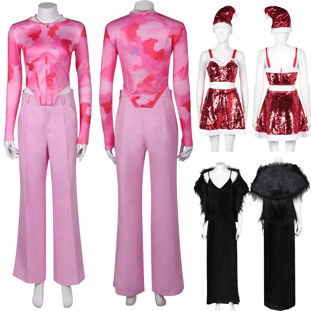 Adult Cosplay Costumes: High School Inspired Outfit Pink Shirt