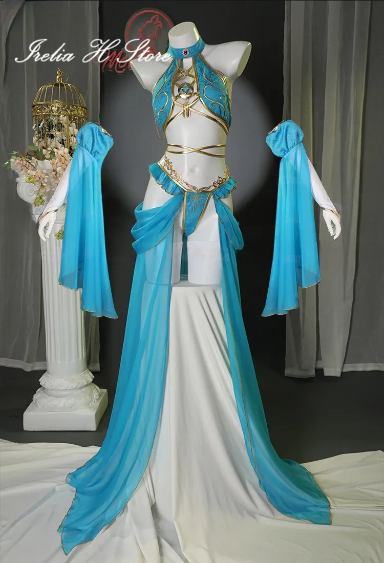 Irelia H Store The Legend of Zel Cos da Cosplay Costume Princess Zel Cos da  Sexy lingeries Dancing Girl Dress Female Halloween