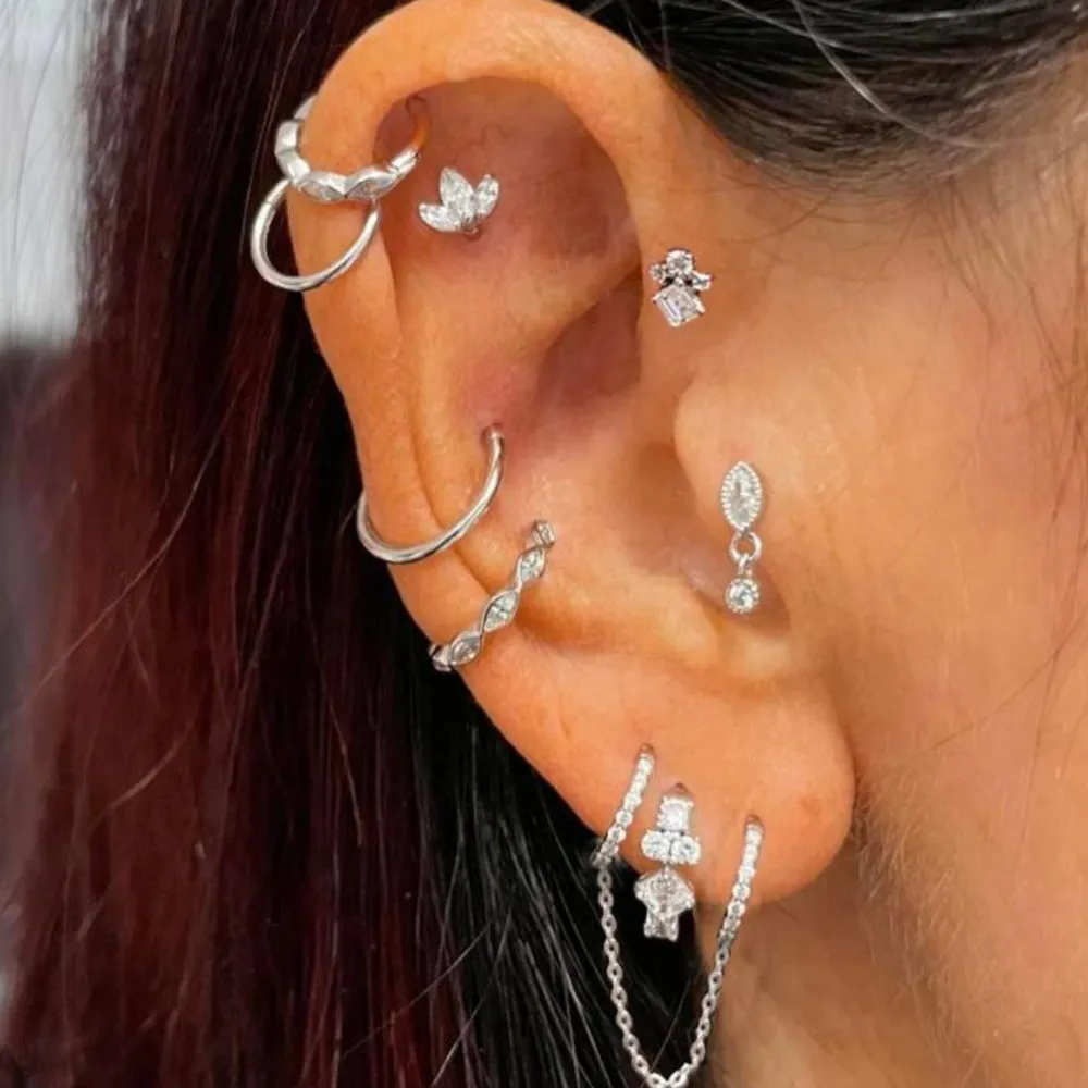 JewelryWe Orecchini A Triangolo In Acciaio Inossidabile - Unisex - Colorati - 18 Mm - Con Sacchetto In Velluto