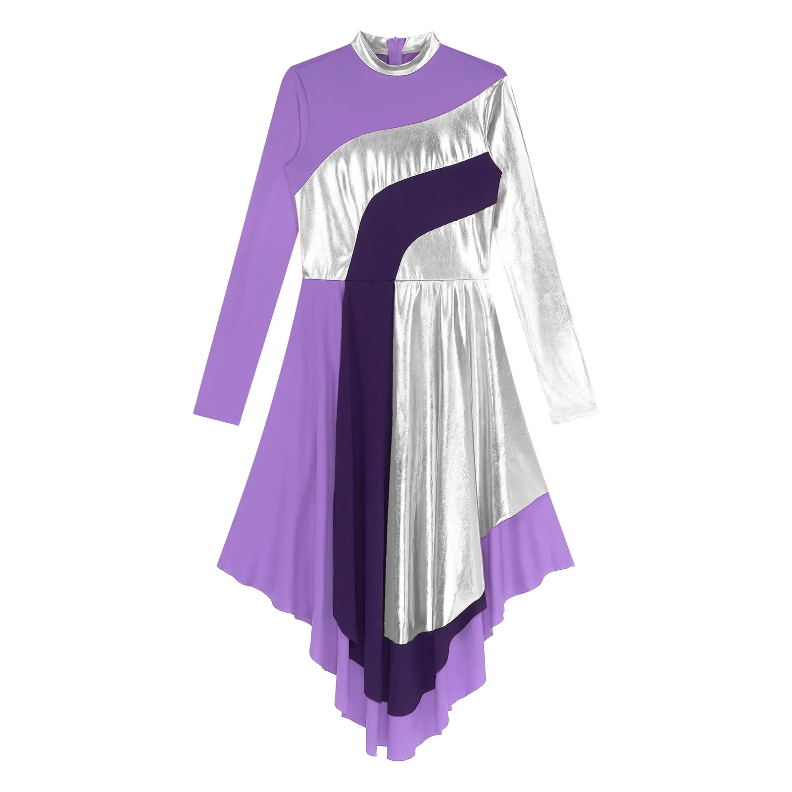 purple shirt dress women Alix Linen Blend Shirtdress - / Dreamy Purple- Size3XS main image 0