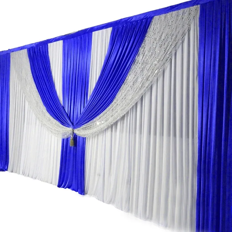 Toile de fond de scène LED, rideau lumineux à DEL avec