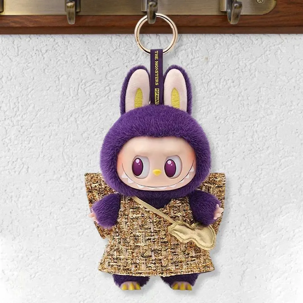 purple labubu gold dress POP MART THE MONSTERS - Outfit - Magician 95% Polyester Labubu The Monsters Box Vinyl