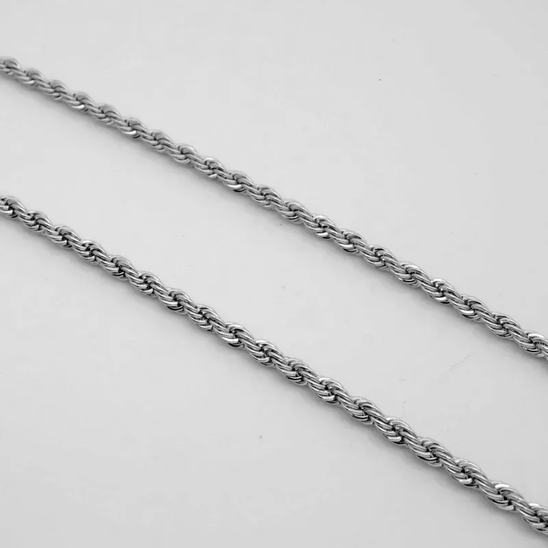 Collana doppio giro color argento in acciaio | Antares Silver