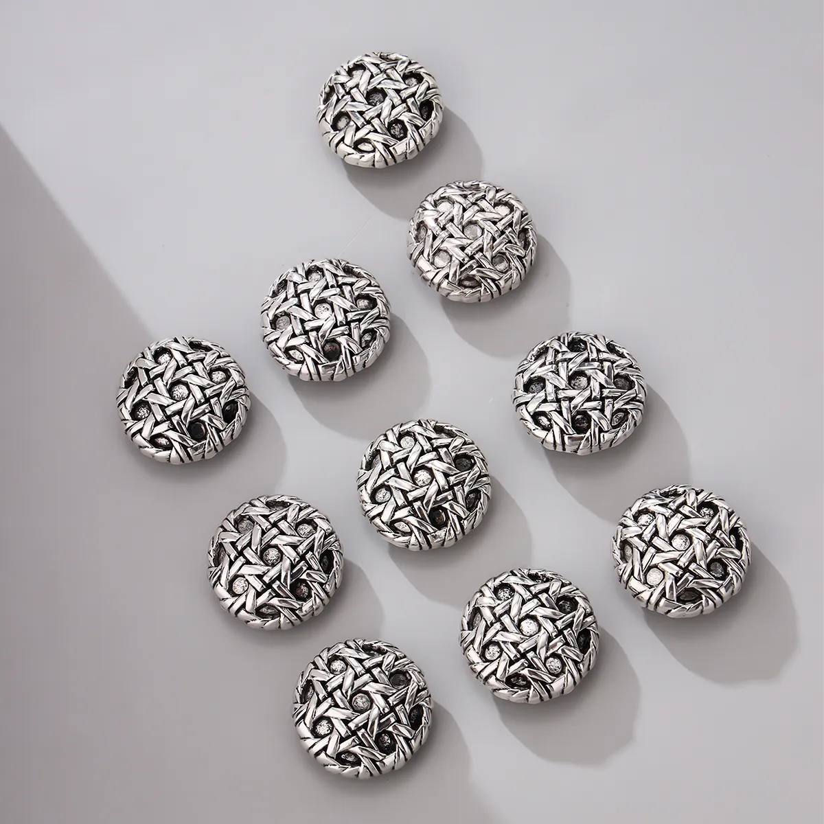 Boutons Métal Antique Or/argent 18mm (3/4") - 16 à 1000 Pièces - Neuf USA