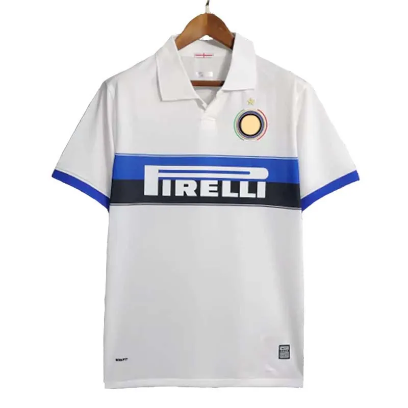 ATHENS SPORT Inter Milano シャツ ユニフォーム エトー Inter Milan Retro Jersey Men Polyester Short Sleeve Sports Shirt