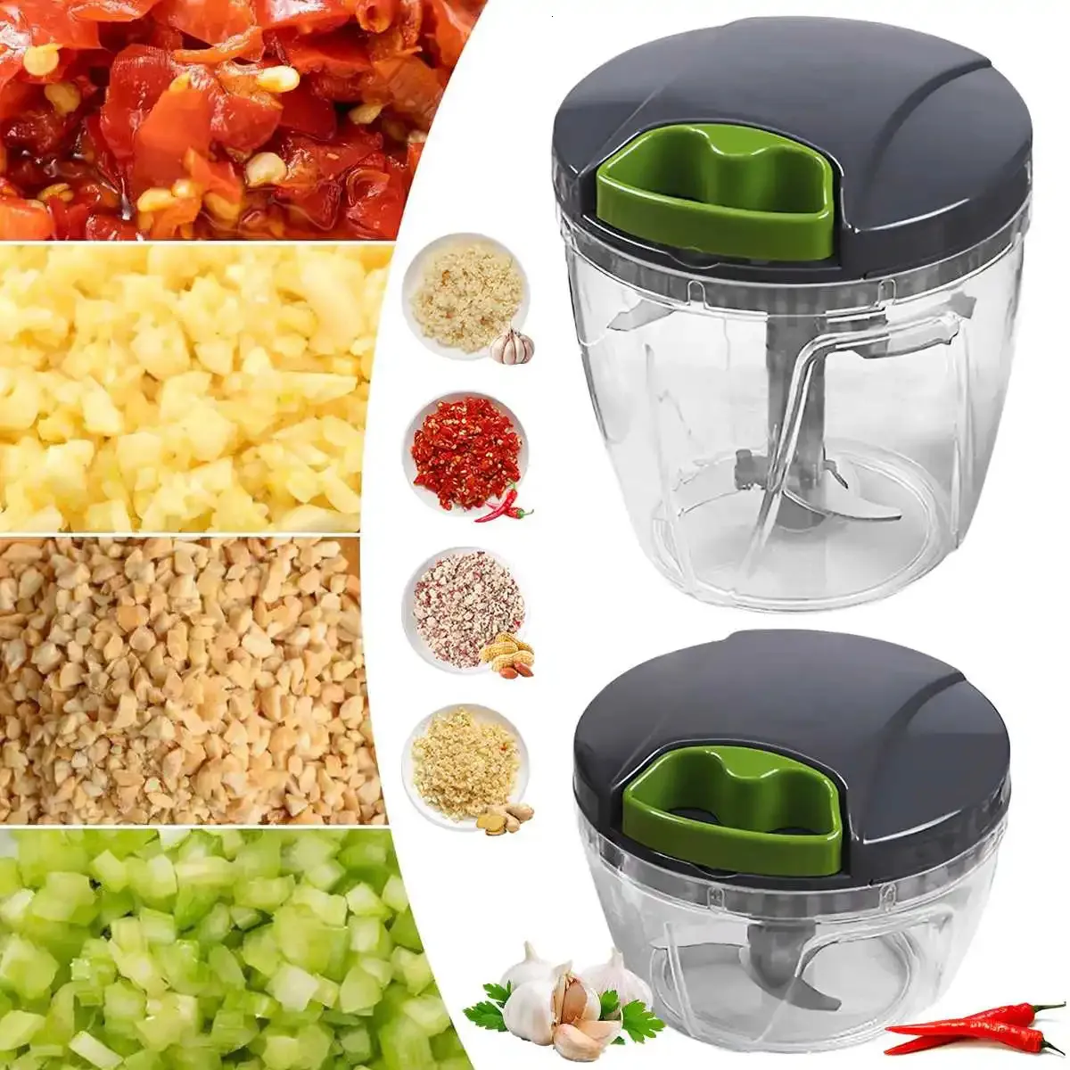 Hand-Pull Vegetable Cutter
