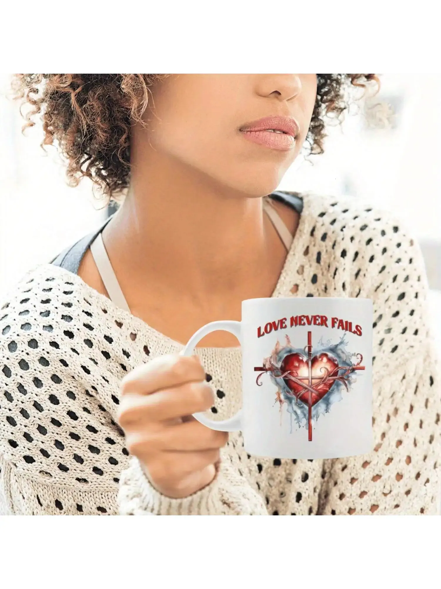 LOVE NEVER FAIL Ceramic Coffee Mug 11oz ... From Homehaven, $18.56 |  DHgate.Com
