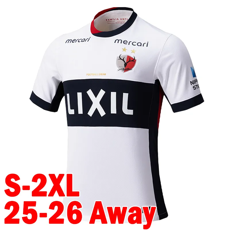 25 26 J. League Kashima Antlers Soccer Jerseys TOKUDA From