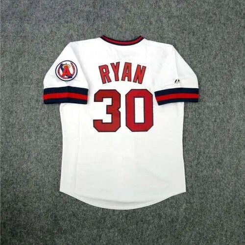 DOUG DECINCES California Angels 1982 Majestic Cooperstown Throwback Baseball Jersey - Custom Throwback Jerseys