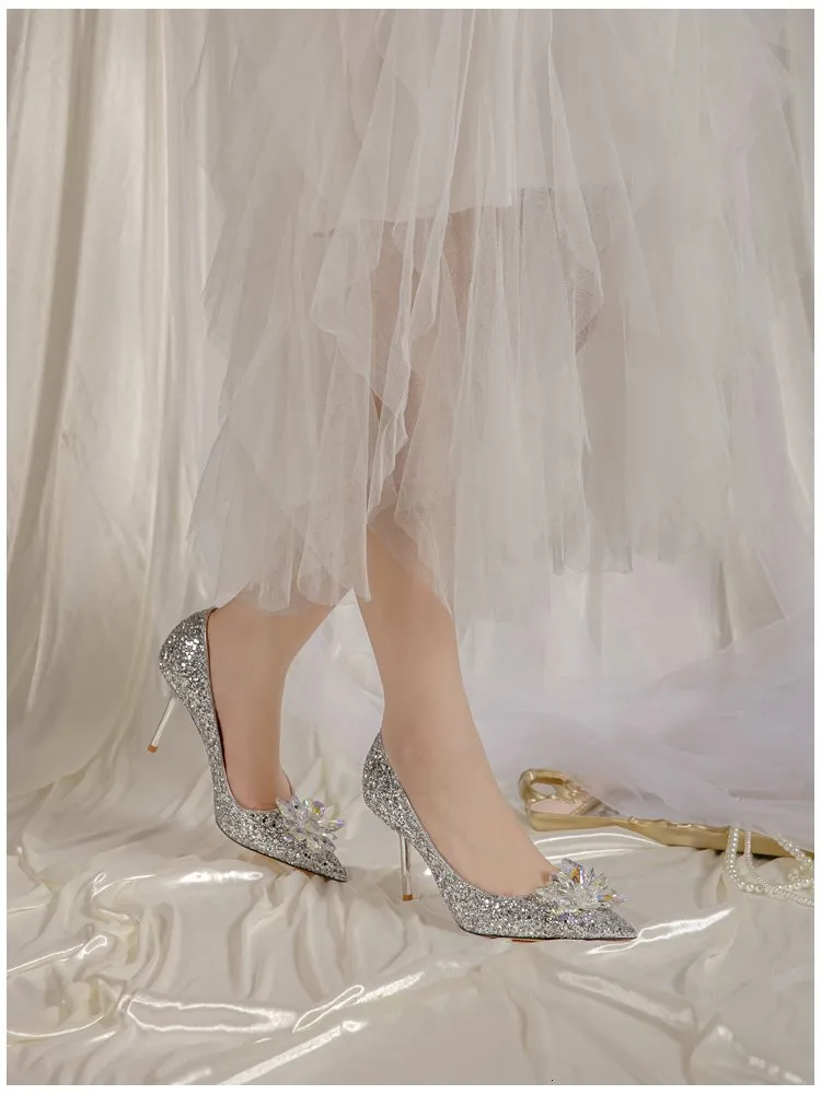 Elegant Wedding High Heels For Brides And Bridesmaids_voghion.com