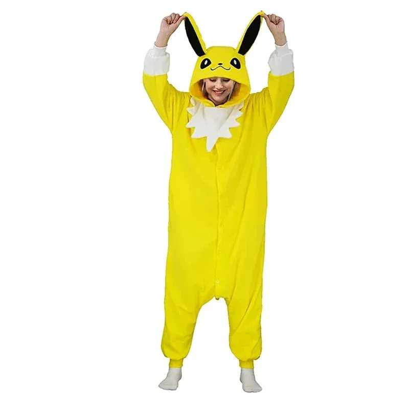 Adults Pajamas Onesie Jolteon Cosplay Costume Women Kigurumi