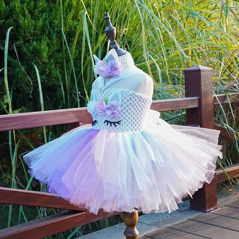 Childs Tutu Skirt Pastel Flower Crochet Tulle Princess Tutu Dress With  Headband For Birthday Parties & Costume Play From Popular_district1, $9.49  | DHgate.Com