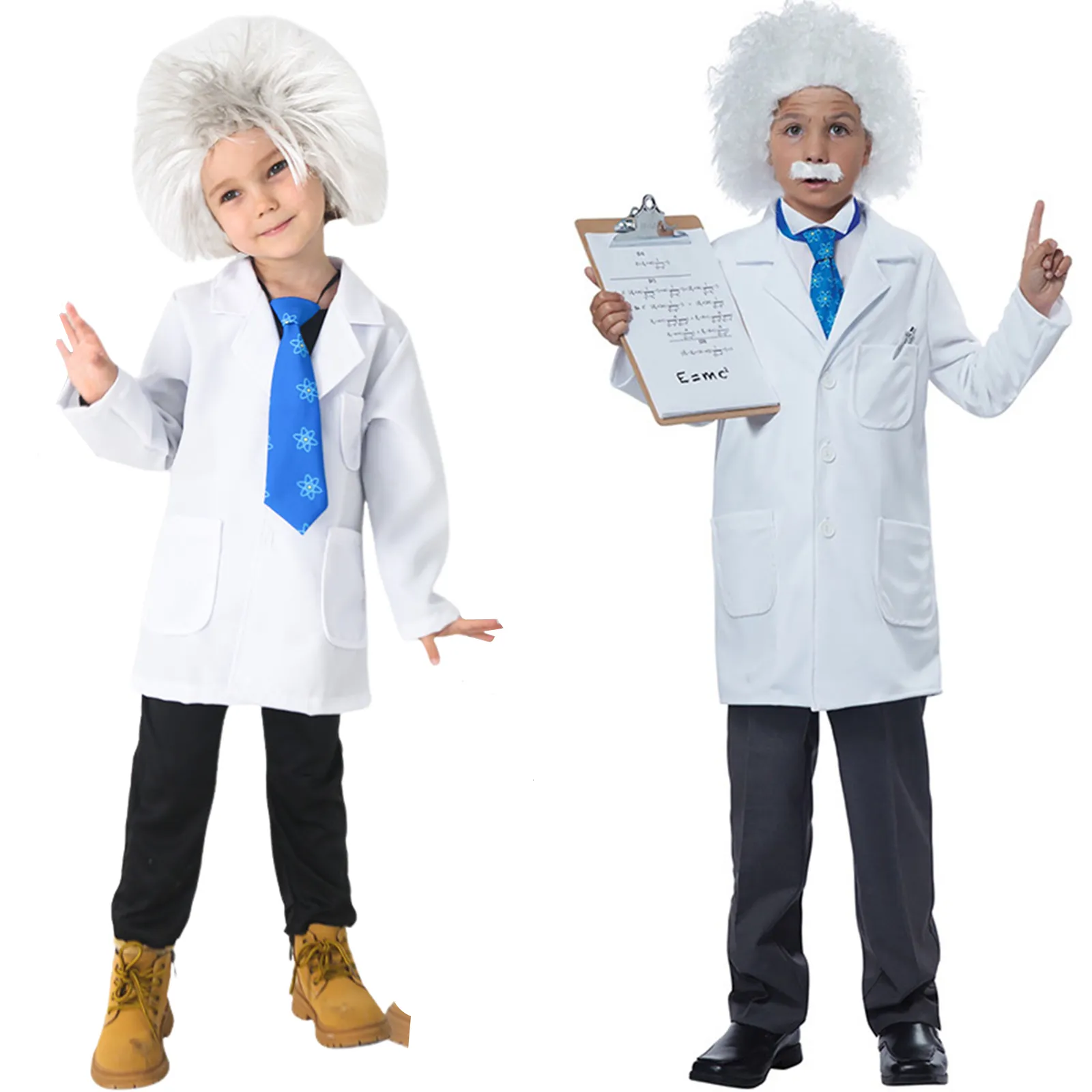 Mad Scientist Costume For Boys, Physicist Cosplay Outfit | DHgate