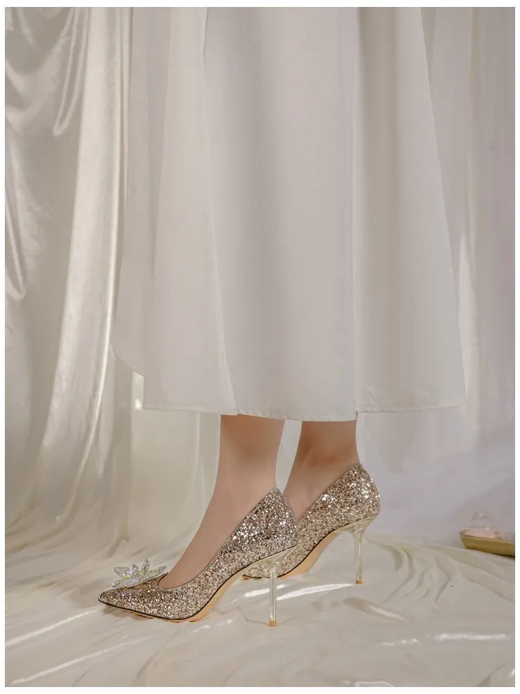 Elegant Wedding High Heels For Brides And Bridesmaids_voghion.com