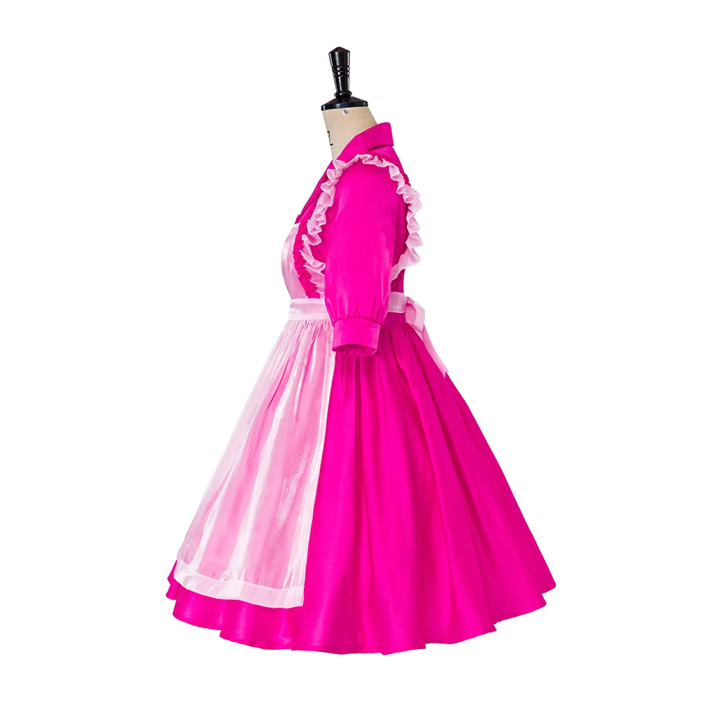 Beth Ann Stanton Cosplay TV Why Women Kill Costume Female 1960s Maid Uniform Dress Suit Halloween Carnival Tea Party Gown Outfit