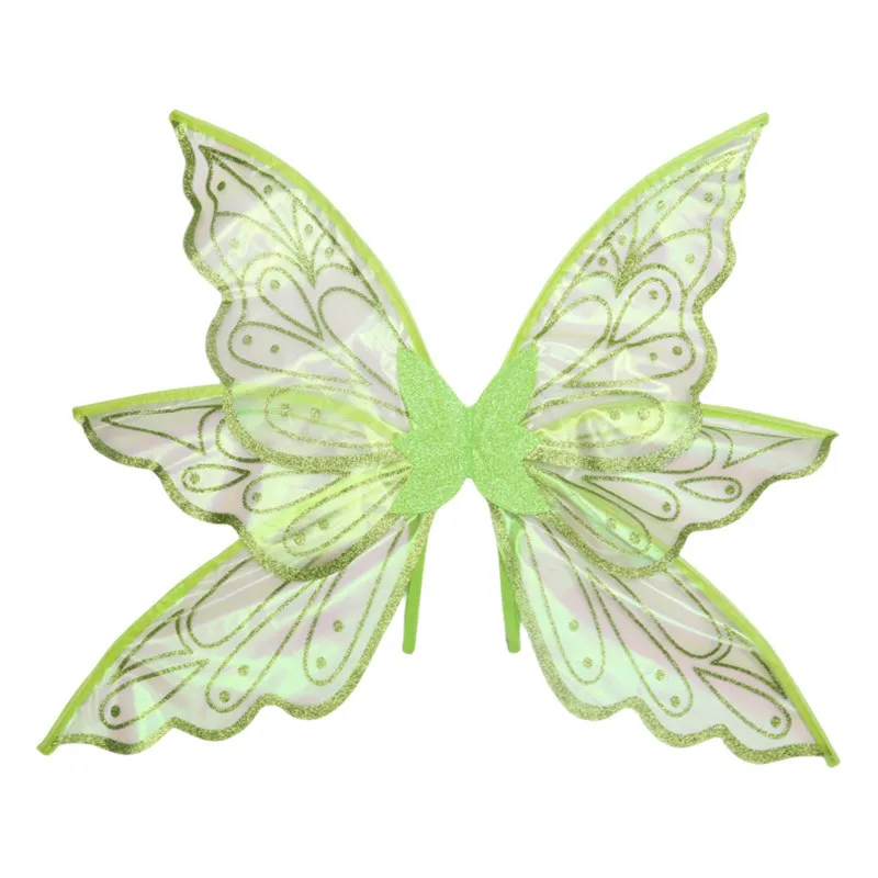 Alas De Mariposa De Hadas Adorno de alas de ángel resplandecientes, regalos para niñas y niños Alas De Mariposa De Hadas Adorno de alas de ángel resplandecientes, regalos para niñas y niños
