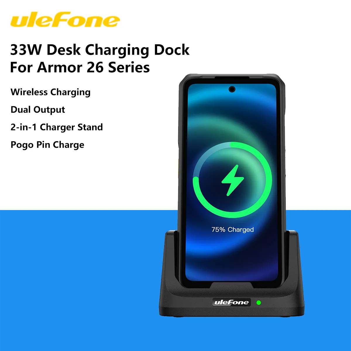 For Ulefone Power Armor 26 Series Cell Phone USB C Type C 33W