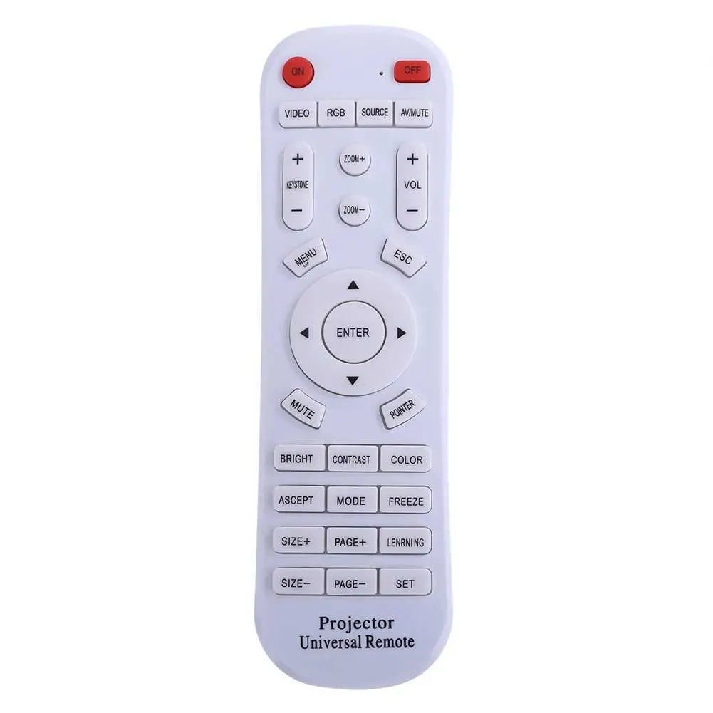 Projector Remote Replacement Universal Projector Remote - Replacement Remote Control for Hitachi ...