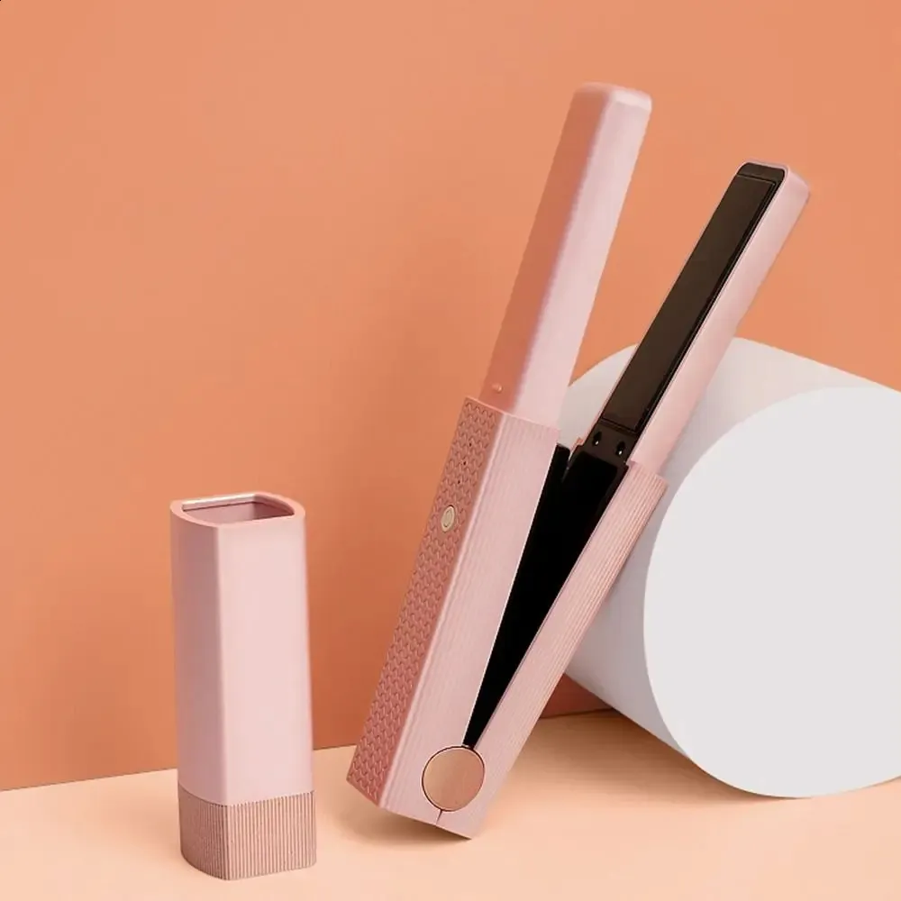 Ardereros Para Cabello Corto, Hierro De Peinado Compacto Con