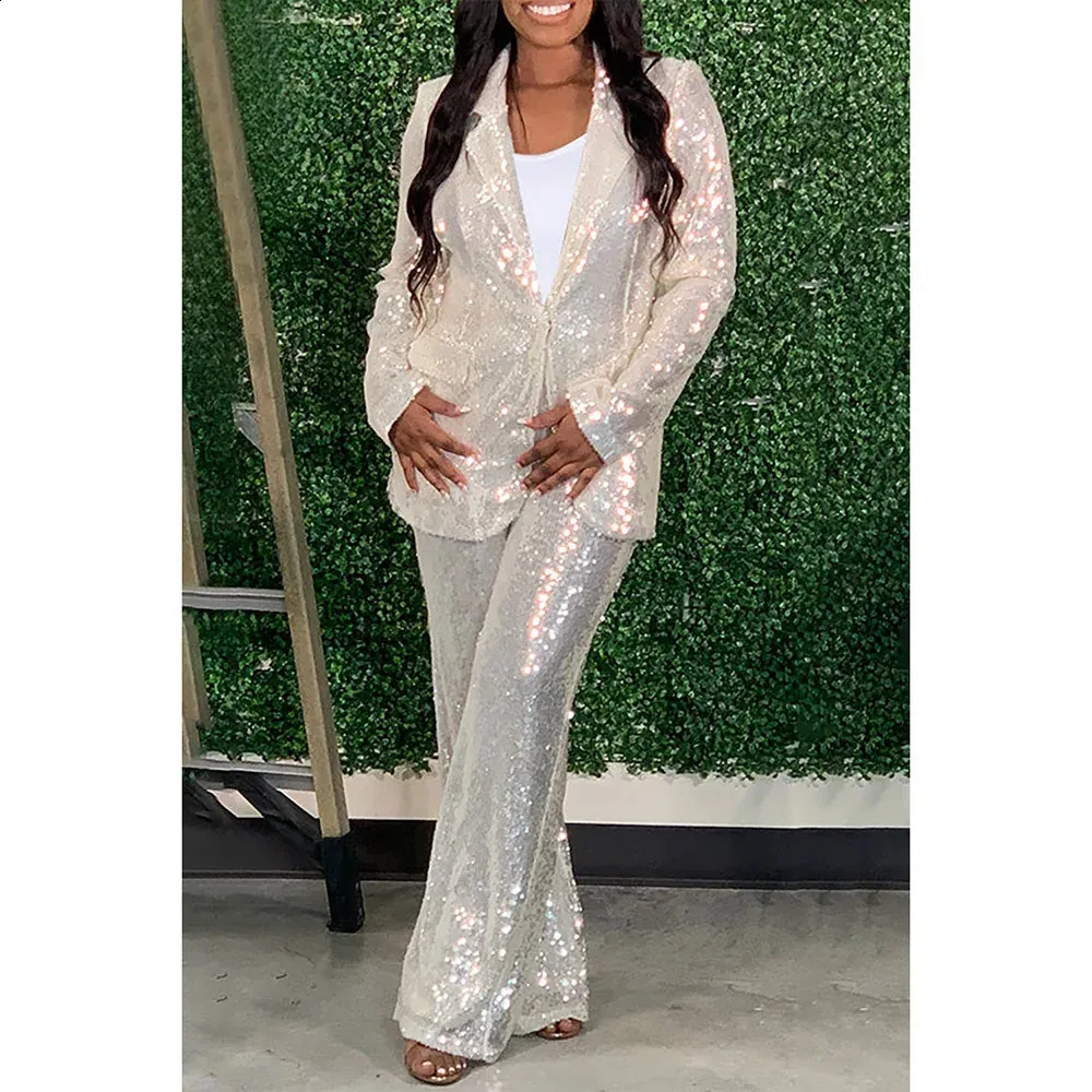 Cocktail Attire Cocktail Plus Size Pant Suits Blazer Pants Set