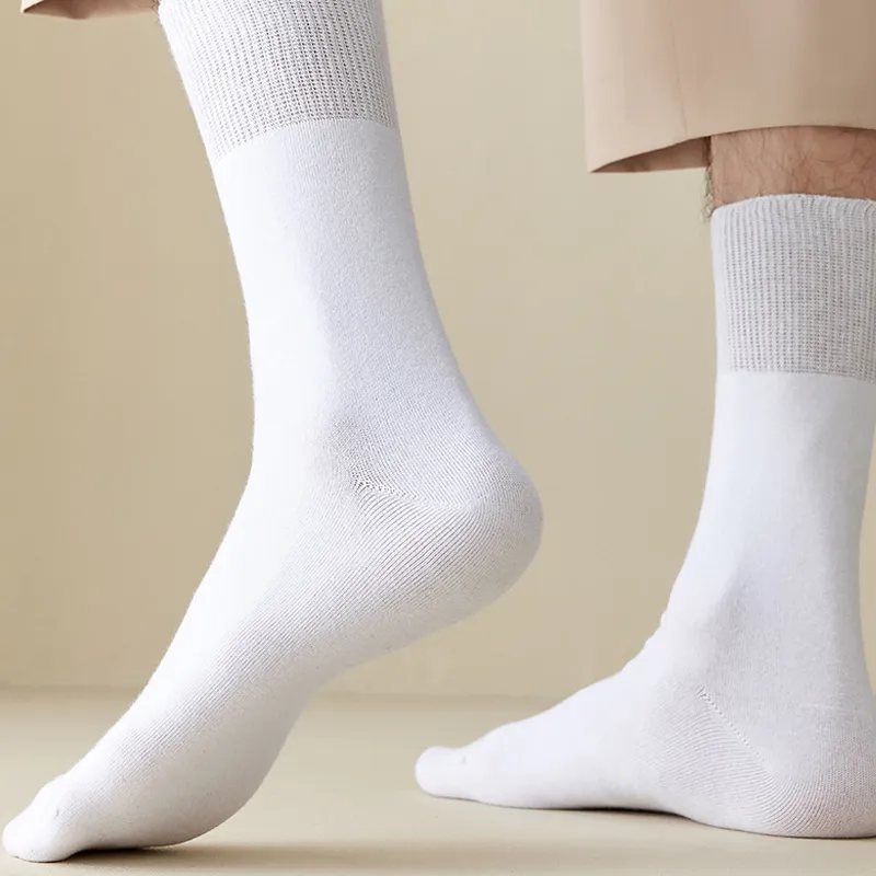 chinese dress ladies 5Pcs Mens Dress Socks Crew Pack