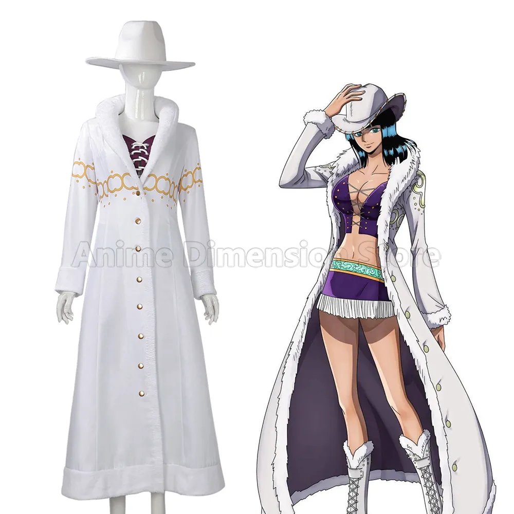 Save Big on Bulk One Piece Nico Robin Outfits Nico Robin Cosplay Costumes  One Anime Piece Alabasta Uniform Outfits Halloween Carnival Suit For Women 