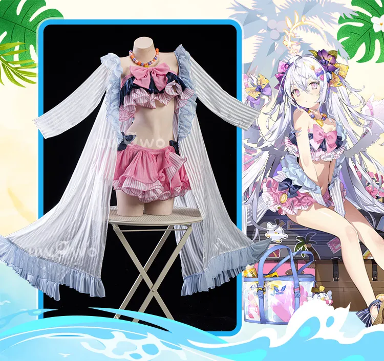 Game Blue Archive Shirasu Azusa Synthetic Dress Cosplay Costume Set Unisex  Zhejiang China from Dhgate Others Apparel - price 105.34
