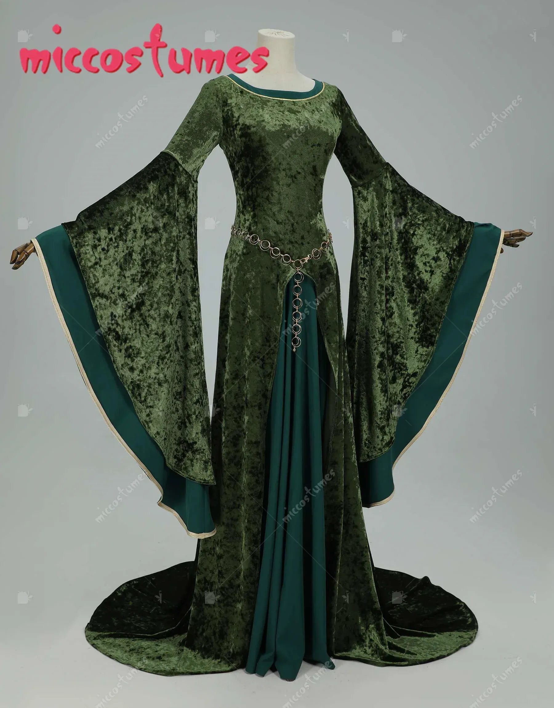 MICCOSTUMES Renaissance Medieval Green Velvet Dress ... From Uledemode_official, $78.01 | DHgate.Com MICCOSTUMES Renaissance Medieval Green Velvet Dress ... From Uledemode_official, $78.01 | DHgate.Com