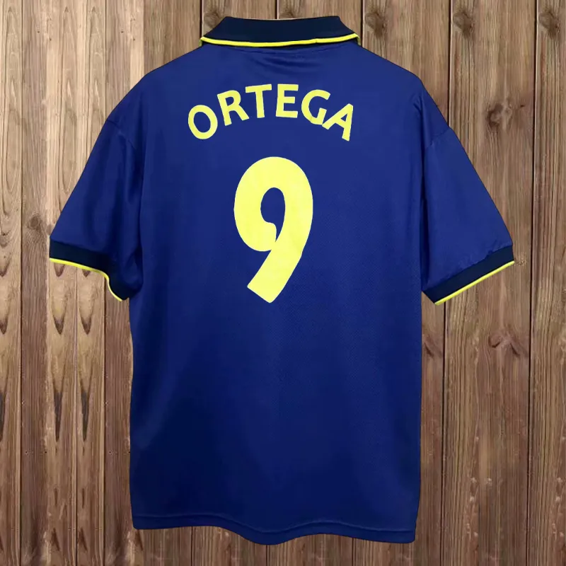 1999 2000バレンシアメンズレトロサッカージャージーロシュ