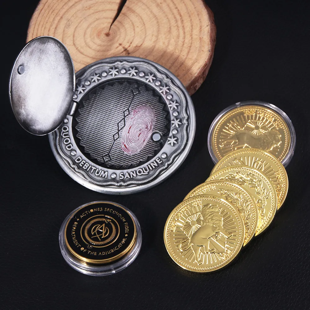 John Wick 4 Movie Coin Keychain Adjudicator With Big... From ...