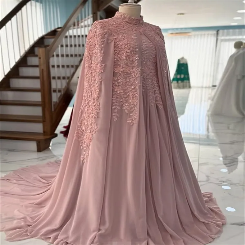 Muslim Wedding Dress Arabian Moroccan Ingush Bride Dress Caftan Applique |  eBay